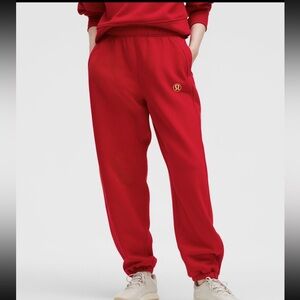 NWT Lululemon athletica Limited Edition Lunar New Year Red Track Jogger Pants